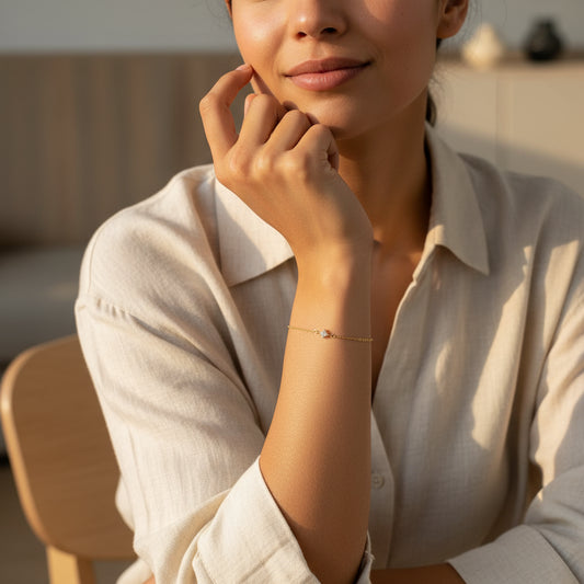 Verona Petite Solitaire Bracelet