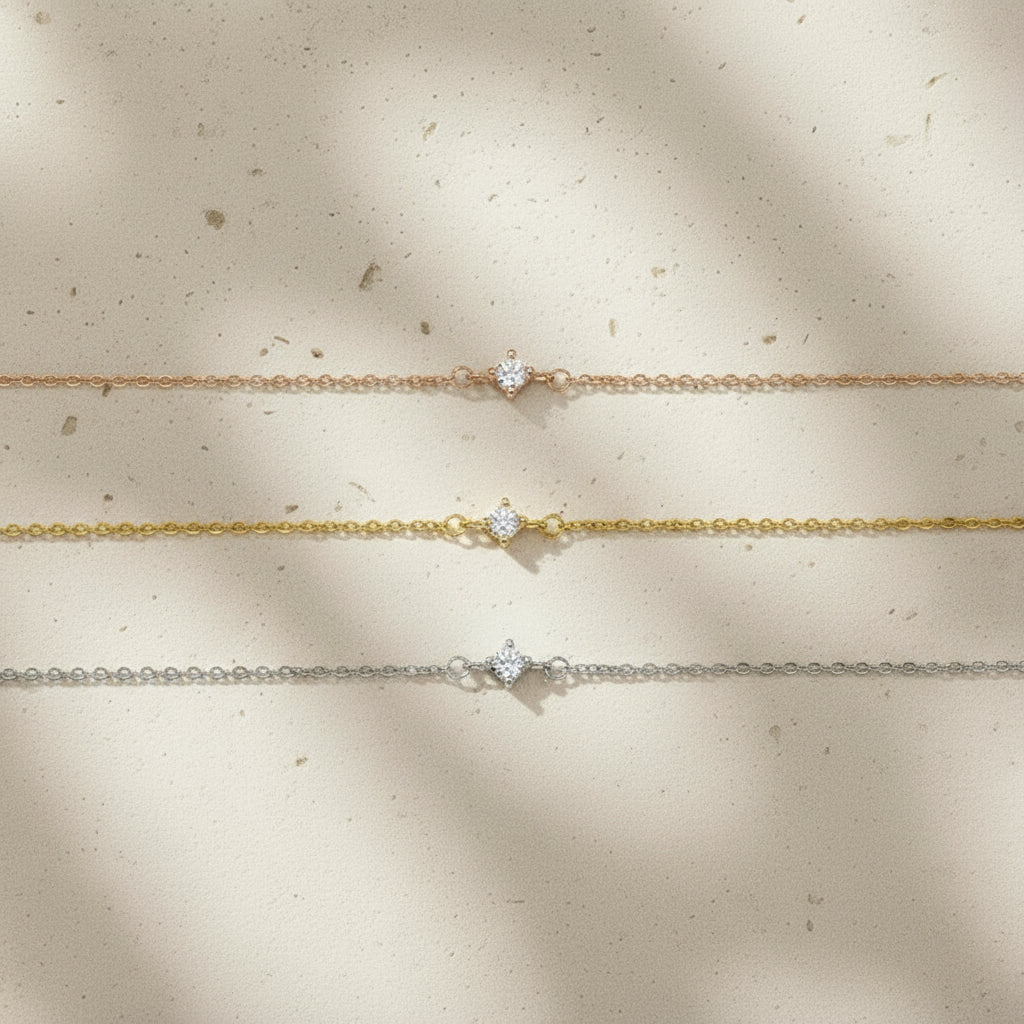 Verona Petite Solitaire Bracelet