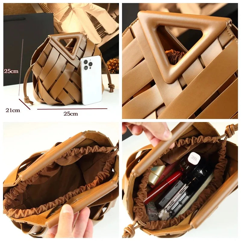 Fashionable Vegan Leather Handbag