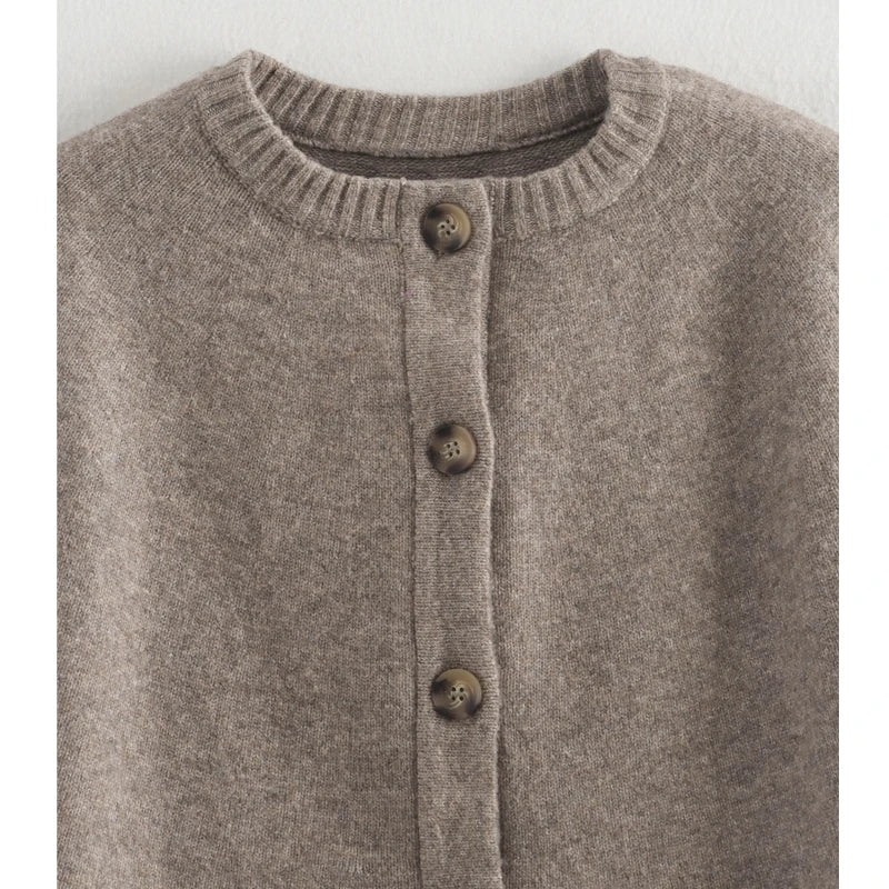 TRAF Knit Cape Cardigan for Women Shawl Winter Coats woman 2024 Cropped Coat Ponchos for Women Fashion Outerwear Cloaks of Woman