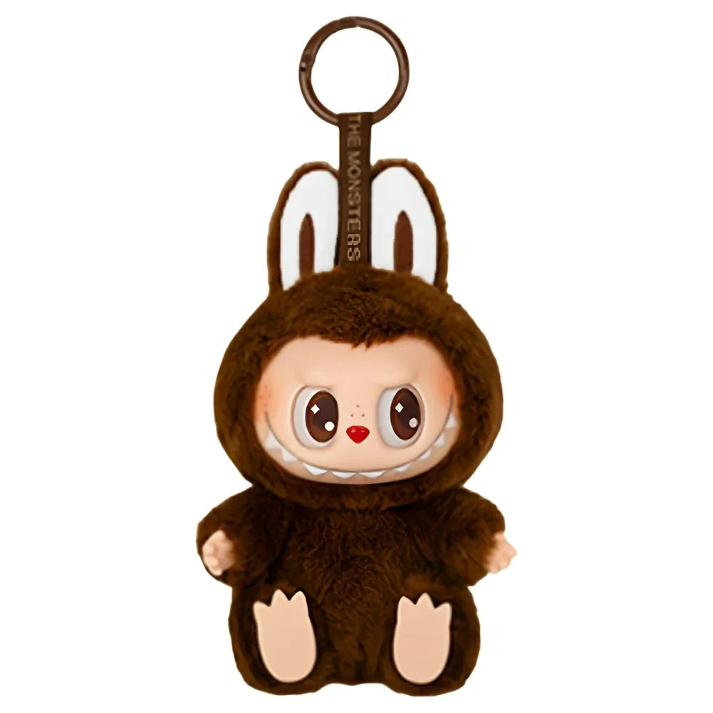 100% Original LBB Blind Box Kawaii Monster Series LABU Macaron Pendant Doll Monster Keychain Birthday Christmas Gift