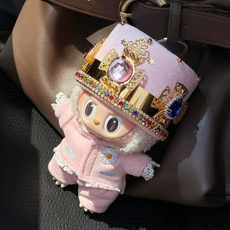GD with G-Dragon labubu baby clothes 17cm suit second-generation pendant plush doll clothes