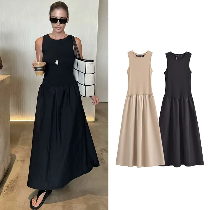 Dresses Summer Women's New Chic Slim Simple Elegant Holiday Dress Street Women's Comfortable Youth Dress