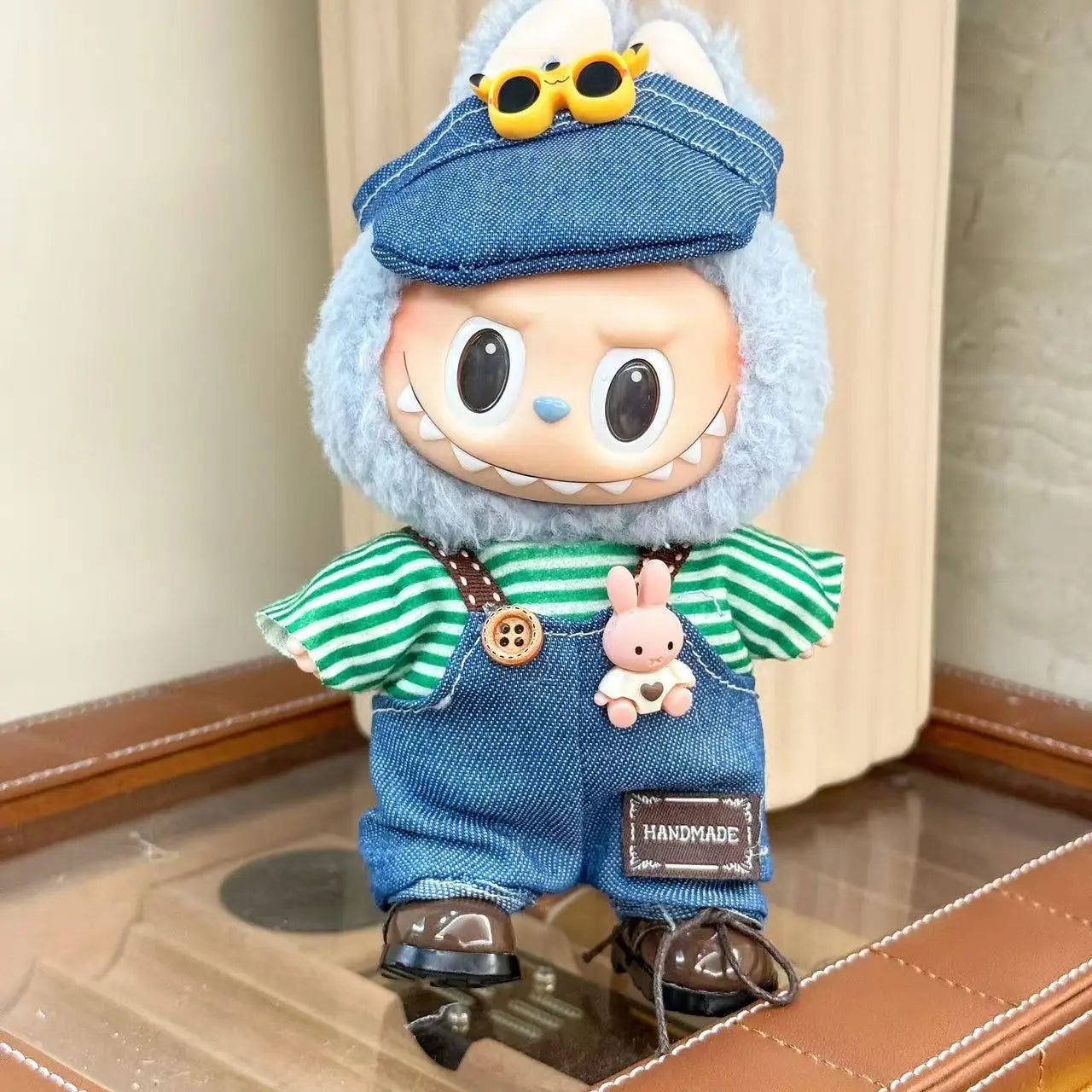 V1 V2 Blind Box labubu Plush Doll Fashion High Quality Clothes Set DIY with Decorative Accessories Children's Toys