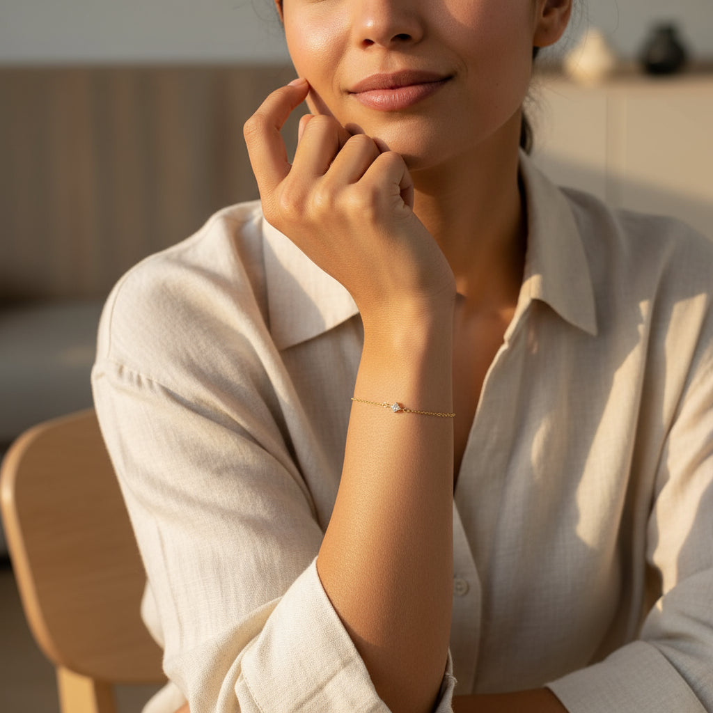 Verona Petite Solitaire Bracelet