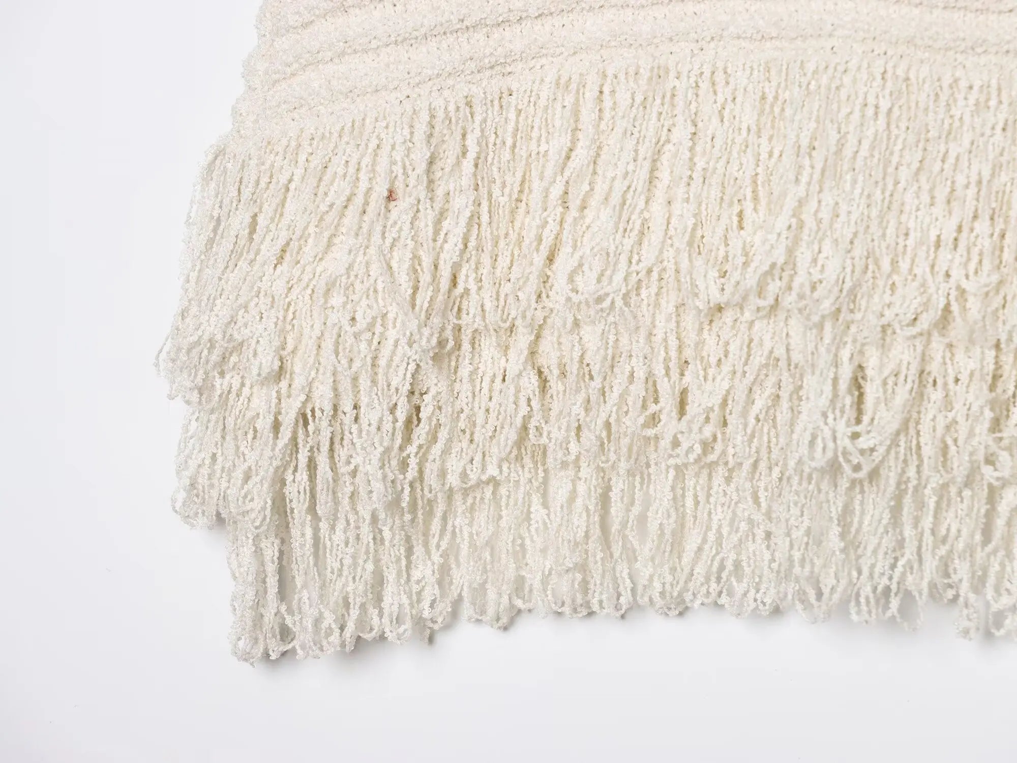 Women High Waist Knit Fringed Mini Skirt Casual A-line Holiday Summer faldas mujer