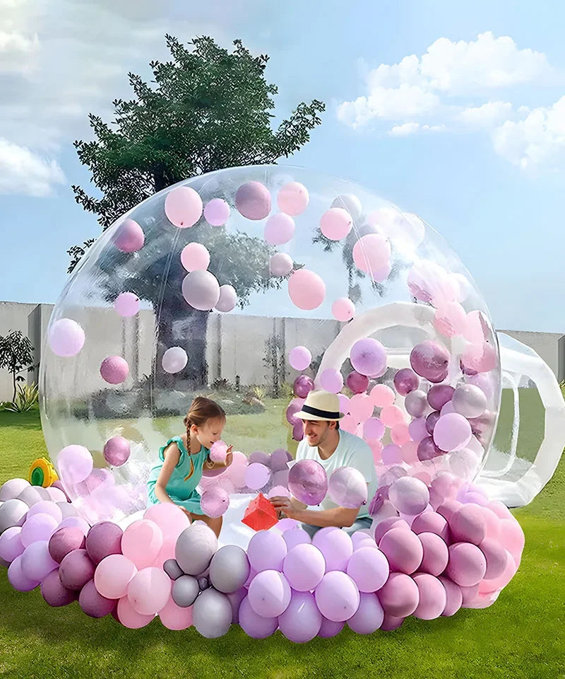 3M/10FT Inflatable Bubble Balloon House Castle Clear Tent Birthday Gift Wedding Party Photography Backdrop Event Rental Kids Toy