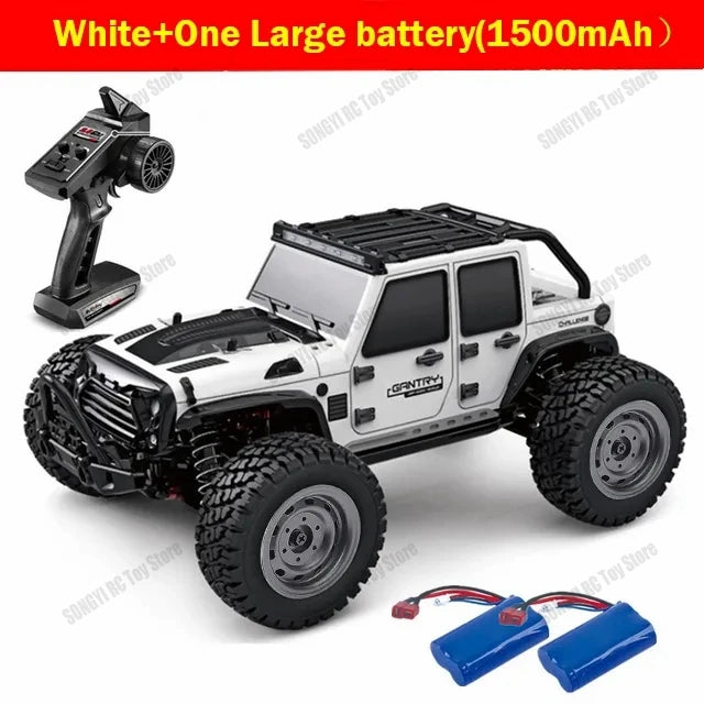 50 or 80KM/H Rc Cars 1/16 Off Drift Road 4WD with LED 2.4G Waterproof Remote Control Monster Truck for Adults and Kids Toy Gift