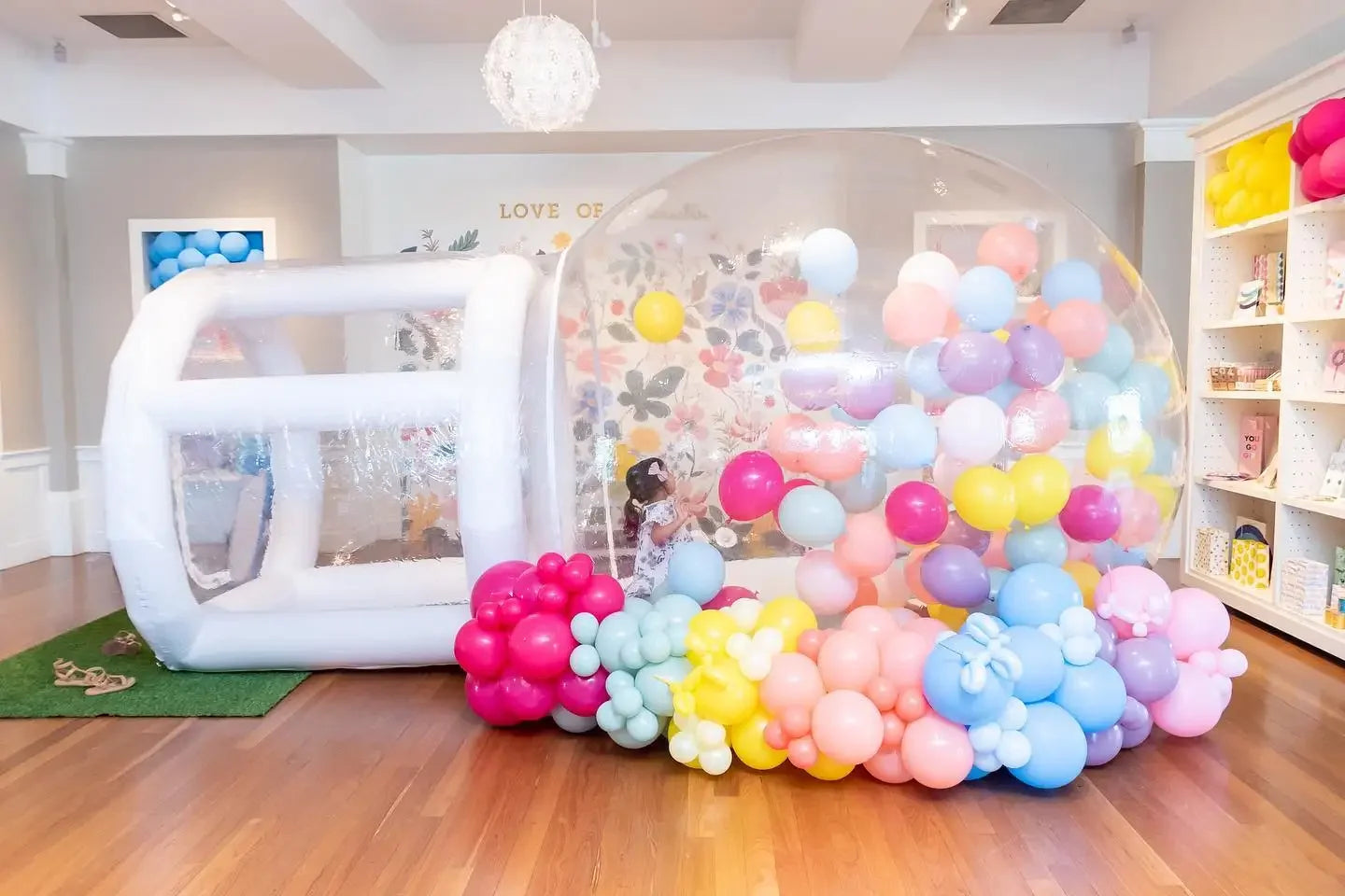 3M/10FT Inflatable Bubble Balloon House Castle Clear Tent Birthday Gift Wedding Party Photography Backdrop Event Rental Kids Toy