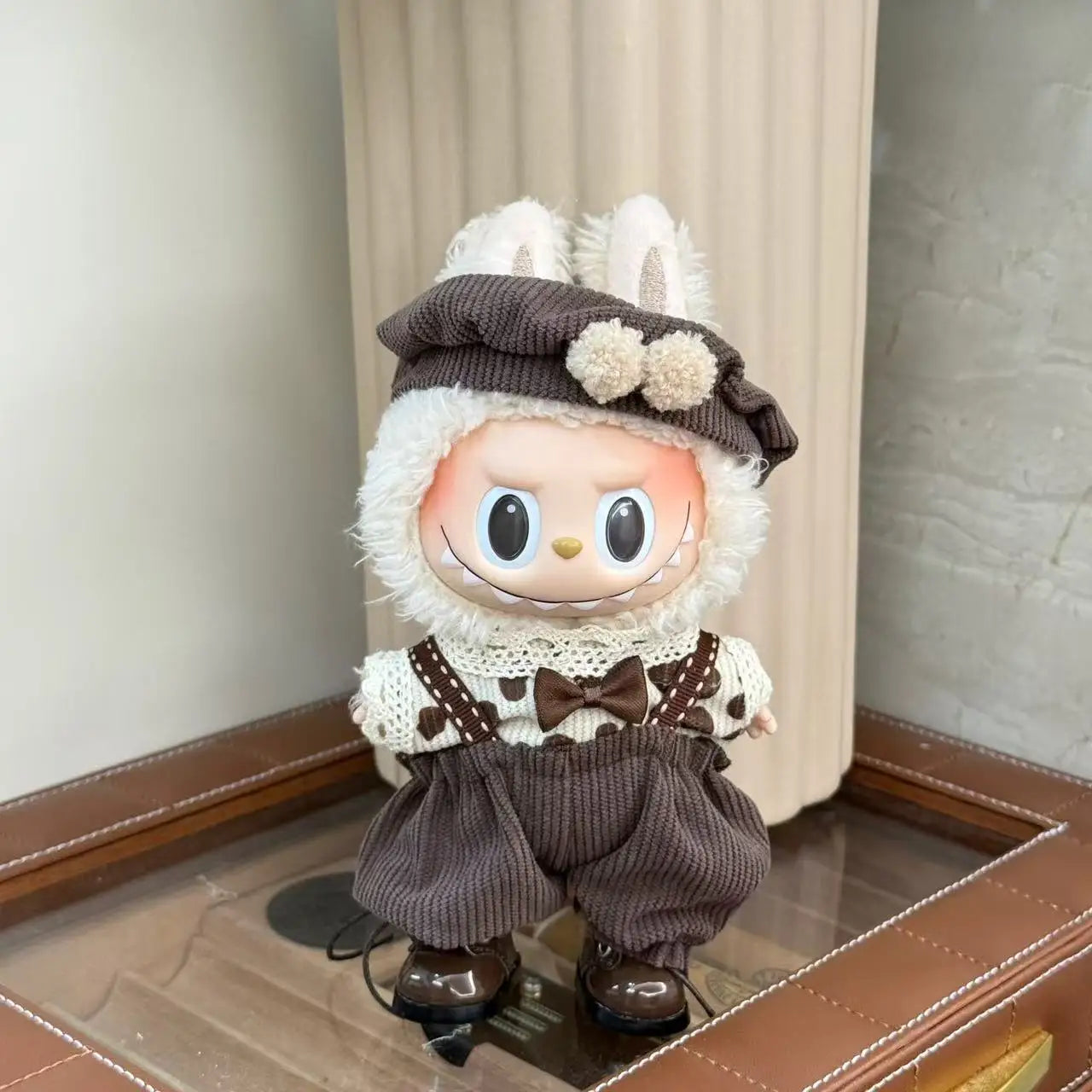 V1 V2 Blind Box labubu Plush Doll Fashion High Quality Clothes Set DIY with Decorative Accessories Children's Toys