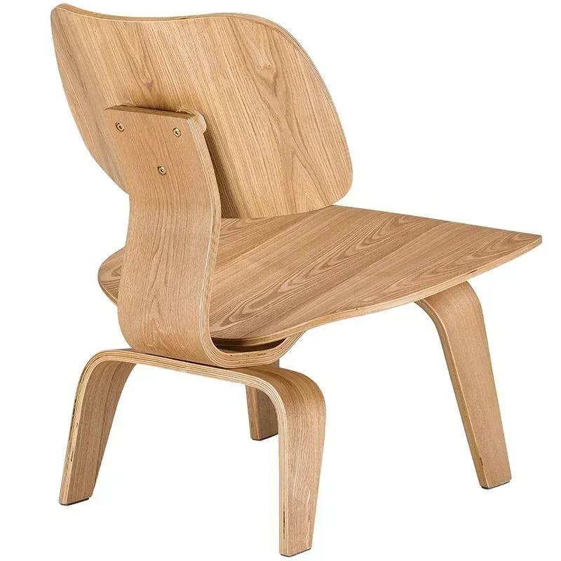 Living Room Chairs Nordic Solid Wood Leisure Chair Creative Simple Modern Designer Single Sofa Chair Aircraft Shell Chair