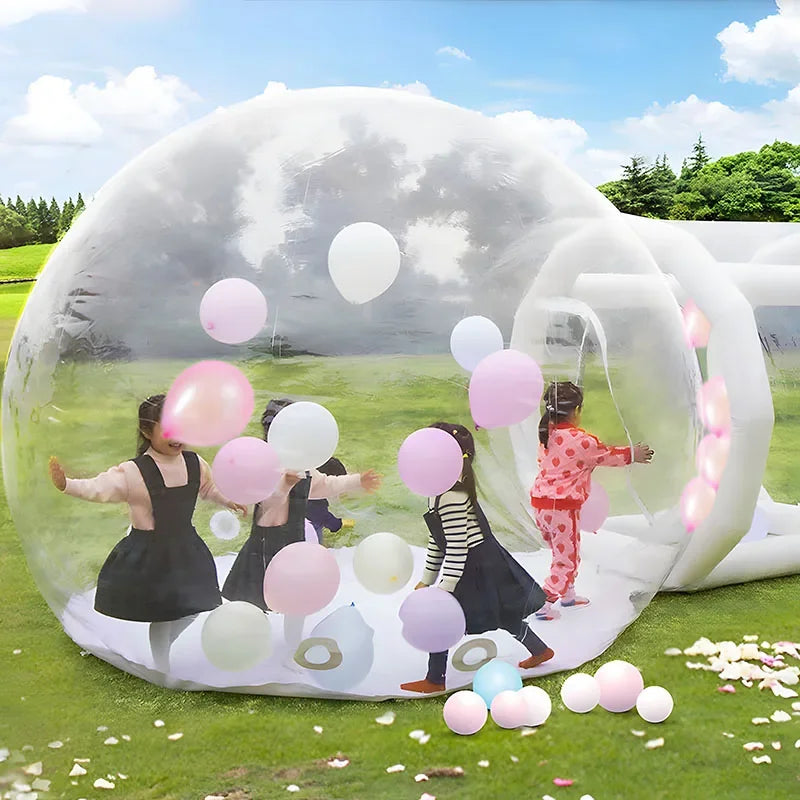 3M/10FT Inflatable Bubble Balloon House Castle Clear Tent Birthday Gift Wedding Party Photography Backdrop Event Rental Kids Toy