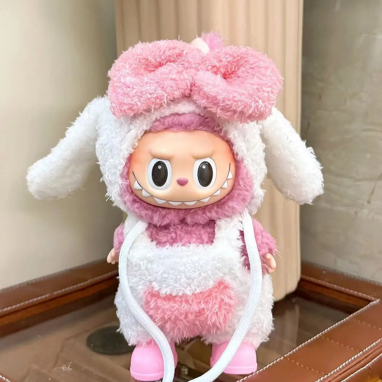 V1 V2 Blind Box labubu Plush Doll Fashion High Quality Clothes Set DIY with Decorative Accessories Children's Toys