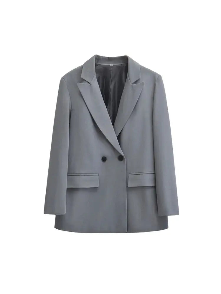 Timeless Double-Breasted Blazer for Women