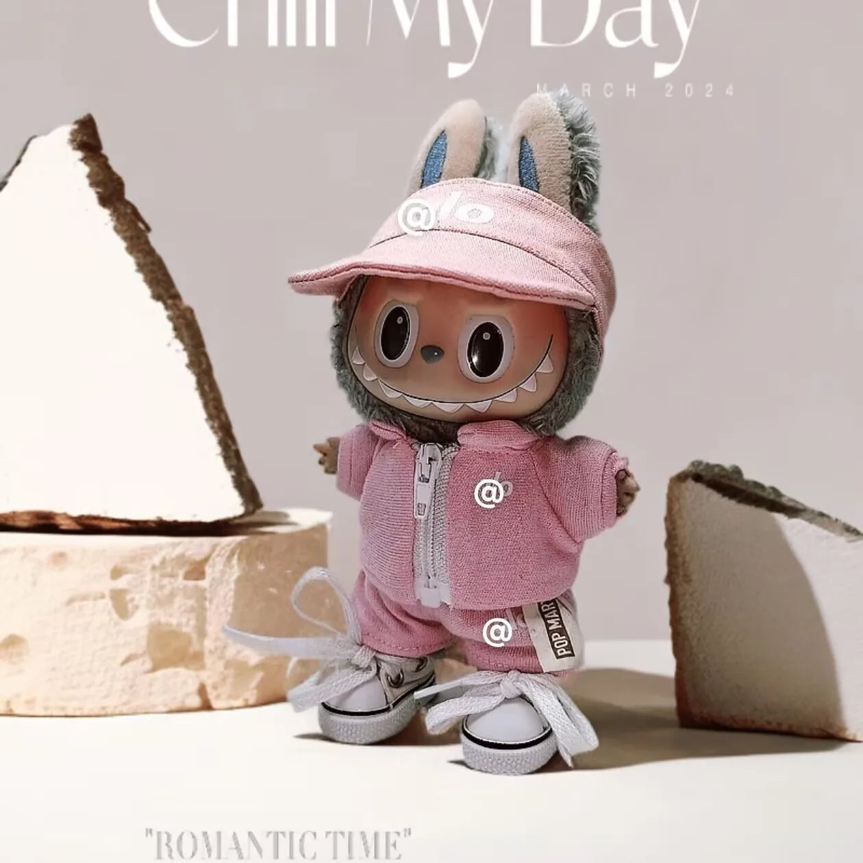 For 17cm Labubu Doll Clothes Set Cute Mini luxury design labubu Advanced clothes designer labubu senior fashion designer brand