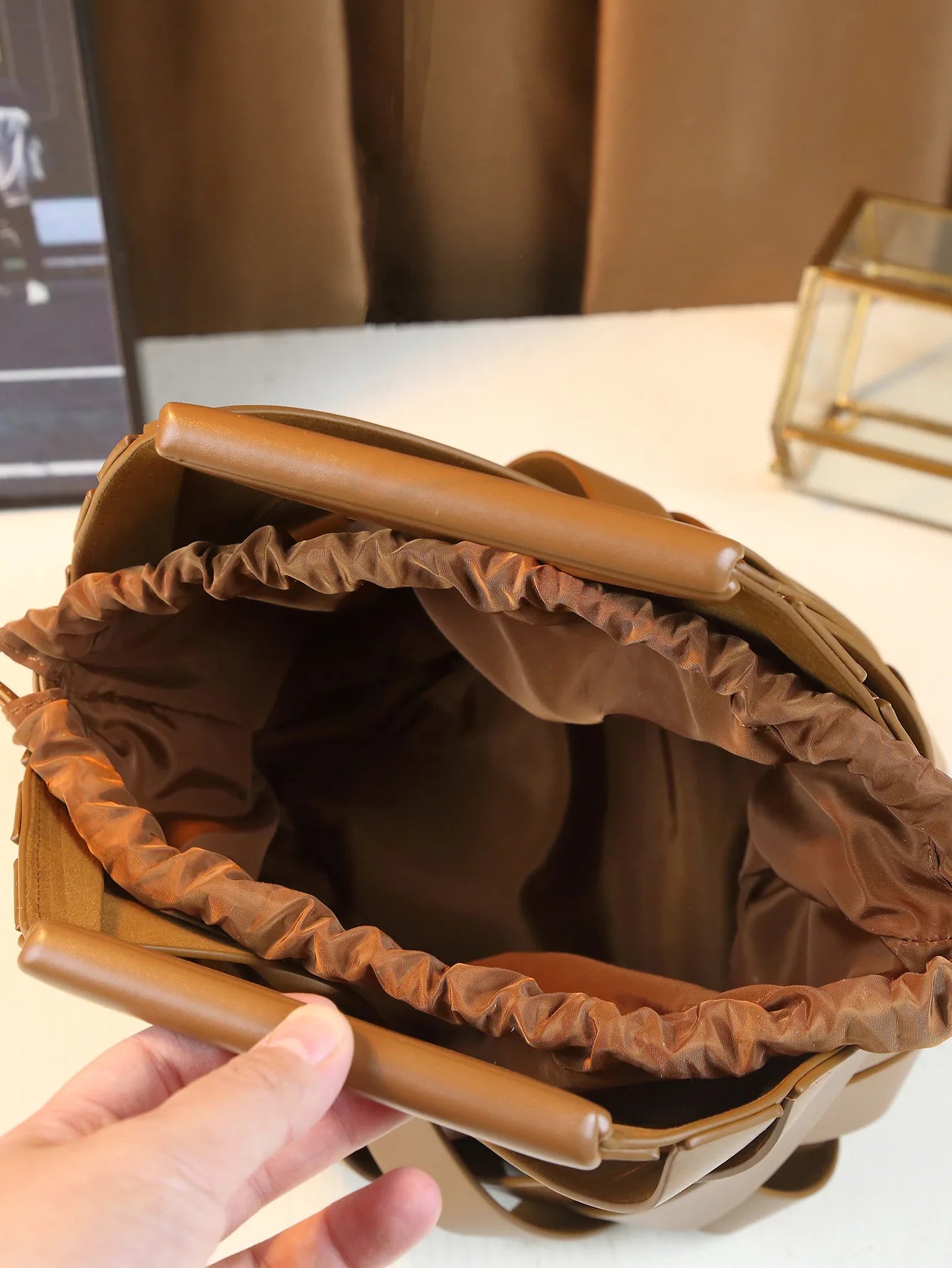 Fashionable Vegan Leather Handbag
