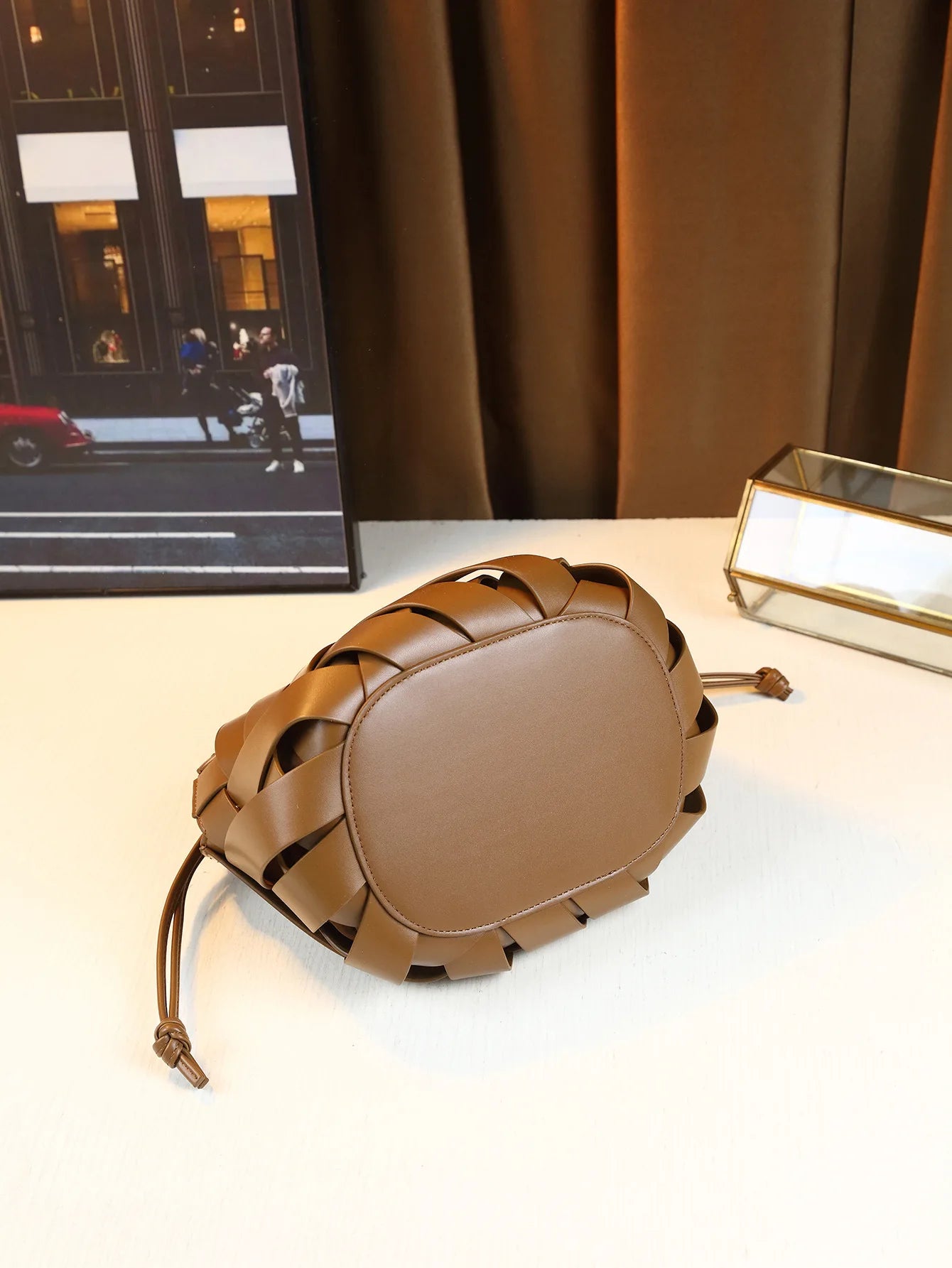 Fashionable Vegan Leather Handbag