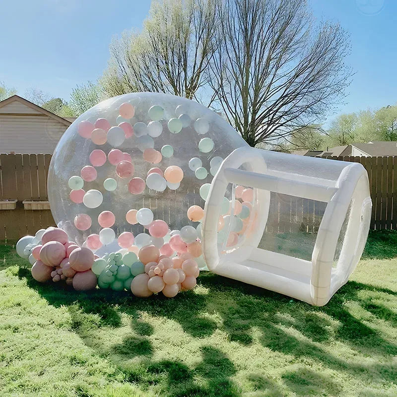 3M/10FT Inflatable Bubble Balloon House Castle Clear Tent Birthday Gift Wedding Party Photography Backdrop Event Rental Kids Toy