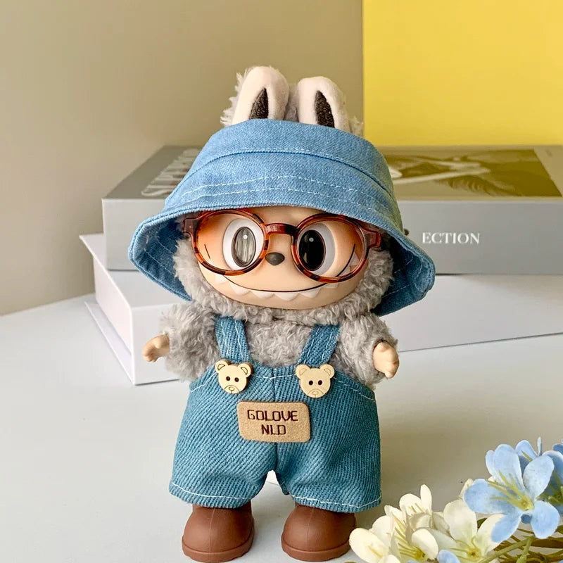 New Labubu Party Cute And Fashionable Doll Clothes Vinyl Figurine Clothes Fashionable And Trendy Outfit Accessories Personalized