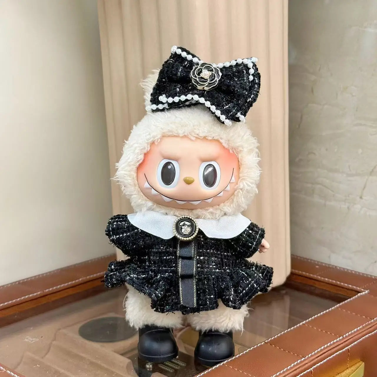 V1 V2 Blind Box labubu Plush Doll Fashion High Quality Clothes Set DIY with Decorative Accessories Children's Toys
