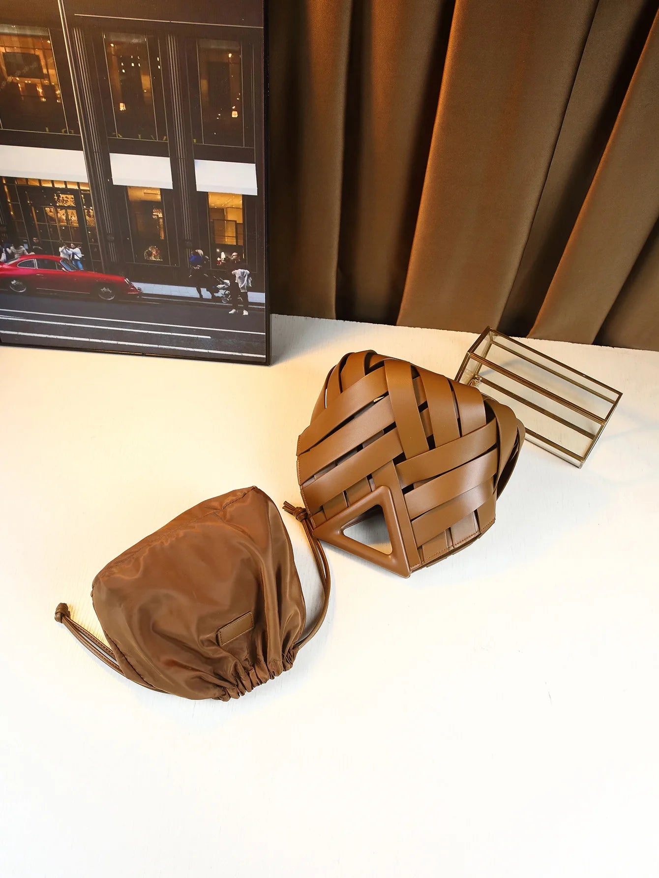 Fashionable Vegan Leather Handbag