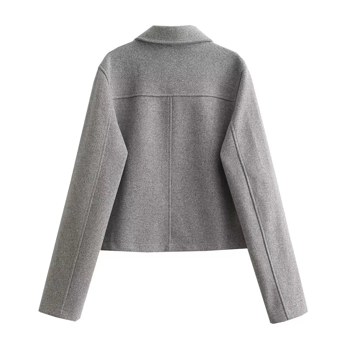 Bomber Jacket Women Button Cropped Jackets for Women Long Sleeve Women's Jackets Streetwear Coat for Women Outerwears