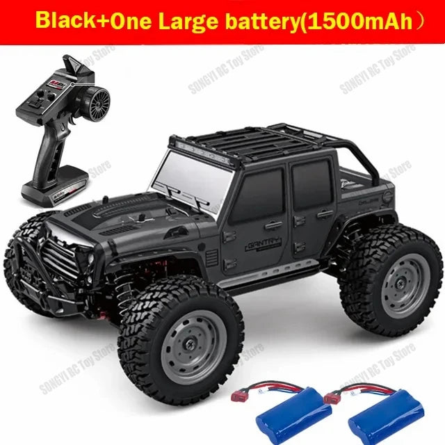50 or 80KM/H Rc Cars 1/16 Off Drift Road 4WD with LED 2.4G Waterproof Remote Control Monster Truck for Adults and Kids Toy Gift