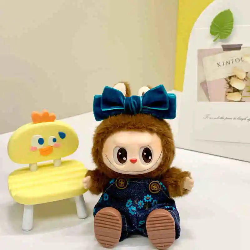 New Labubu Party Cute And Fashionable Doll Clothes Vinyl Figurine Clothes Fashionable And Trendy Outfit Accessories Personalized