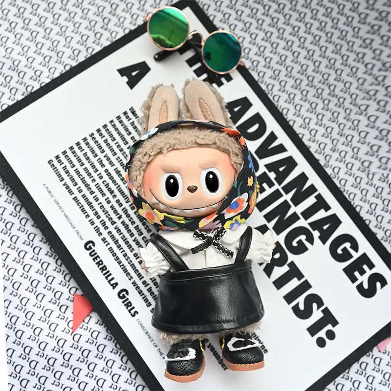 Only 17cm Labubu Clothes First Second And Third Generation Labubu Vinyl Doll Clothes Labubu Baby Clothes Cute And Fashionable