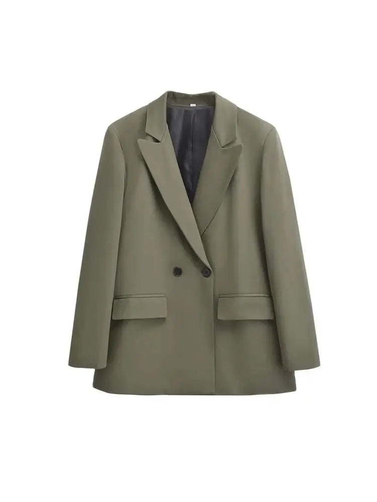 Timeless Double-Breasted Blazer for Women
