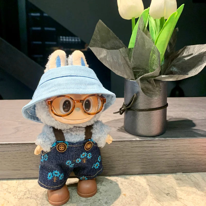 New Labubu Party Cute And Fashionable Doll Clothes Vinyl Figurine Clothes Fashionable And Trendy Outfit Accessories Personalized