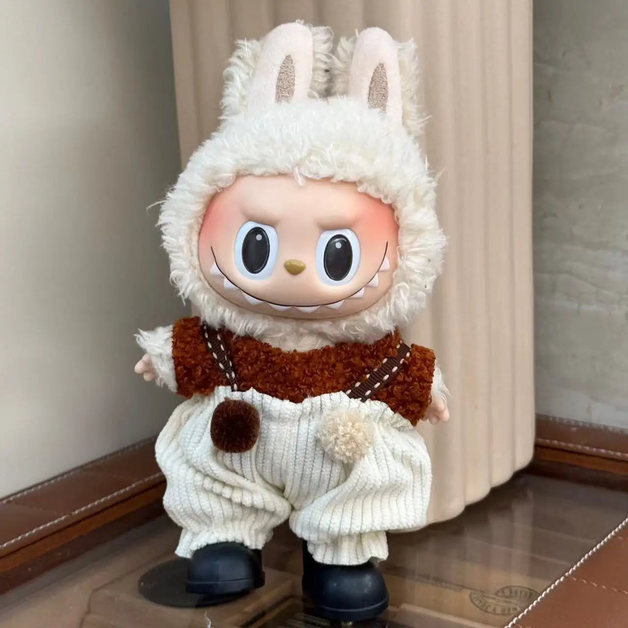 V1 V2 Blind Box labubu Plush Doll Fashion High Quality Clothes Set DIY with Decorative Accessories Children's Toys