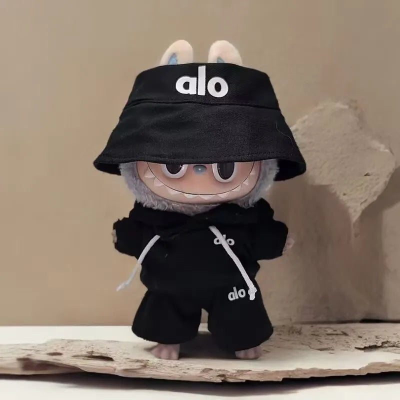 For 17cm Labubu Doll Clothes Set Cute Mini luxury design labubu Advanced clothes designer labubu senior fashion designer brand